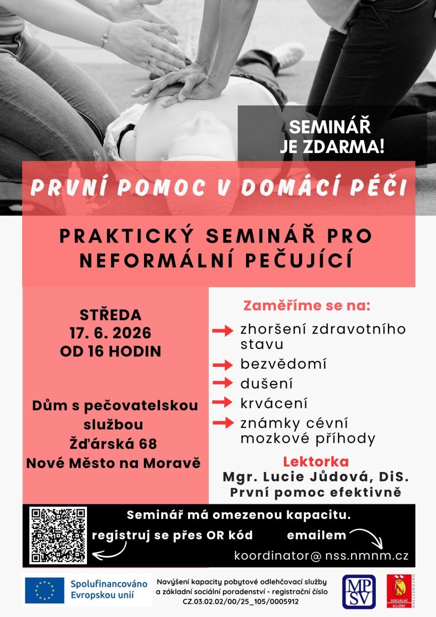 Seminář – První pomoc v domácí péči